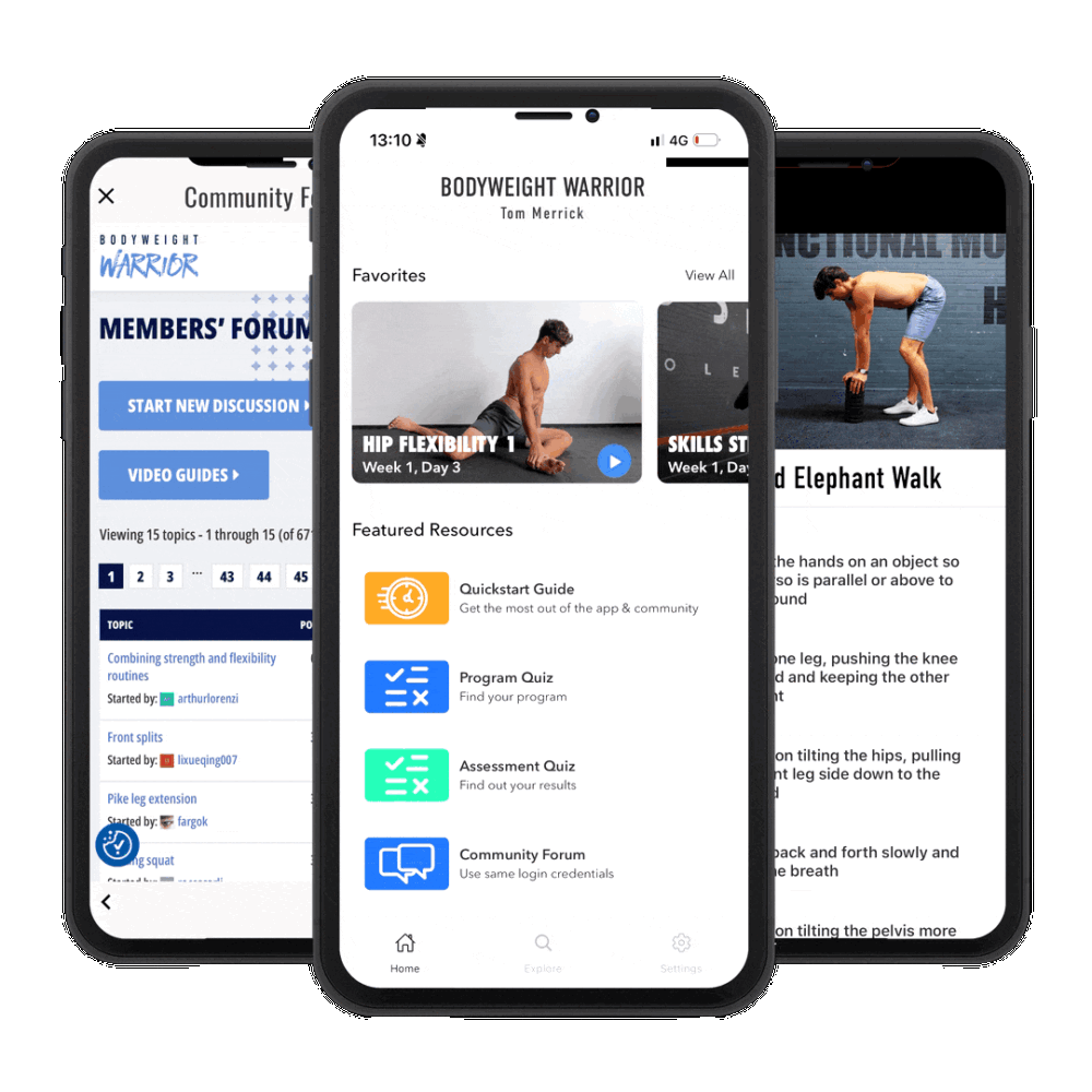 Bodyweight Warrior Tom Merrick